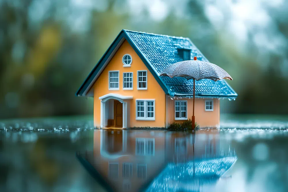 model-home-with-umbrella